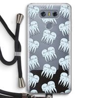 Octopussen: LG G6 Transparant Hoesje met koord