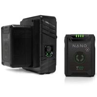 Core SWX Compact NANO Micro V-Mount Accu Kit met lader (2x NANO-V150 en 1x GPM-X2S) Core SWX Compact NANO Micro V-Mount Accu Kit met lader (2x NANO-V150 en 1x GPM-X2S)