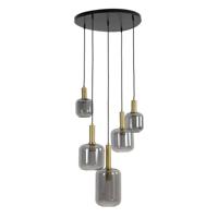 Hanglamp Loki 5-lichts rond