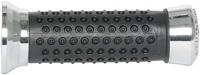 Vicma rubber handvat rubbber grip chrome with nubs