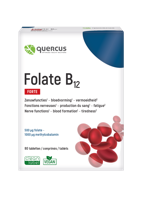 Quercus Stress,Slaap,Humeur & Concentratie Folate B12 80Tabletten