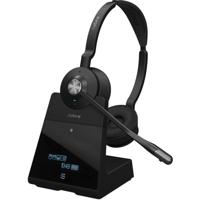 Jabra Engage 75 Stereo On Ear headset Telefoon Bluetooth, DECT Stereo Zwart Noise Cancelling Microfoon uitschakelbaar (mute) - thumbnail