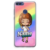 Chibi Maker vrouw: Huawei P Smart (2018) Transparant Hoesje