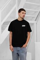 Versace Jeans Couture Square Logo Print T-Shirt Heren Zwart - Maat XXL - Kleur: Zwart | Soccerfanshop