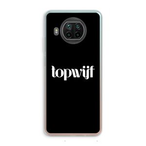 Topwijf Zwart: Xiaomi Mi 10T Lite 5G Transparant Hoesje
