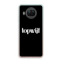 Topwijf Zwart: Xiaomi Mi 10T Lite 5G Transparant Hoesje