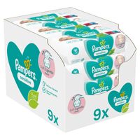 Pampers - Sensitive - Billendoekjes - 468 doekjes - 9 x 52 - thumbnail