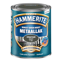 Hammerite Metaallak | Structuur | Zwart | F360 | 750 ml - 5123823