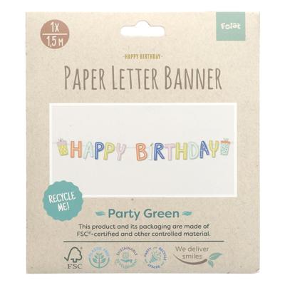 Folat BV Letterslinger eco party 1,5 meter