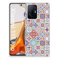 Xiaomi 11T | 11T Pro | TPU | Siliconen hoesje | Tiles Color