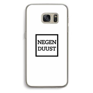 Negenduust vierkant: Samsung Galaxy S7 Transparant Hoesje