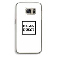 Negenduust vierkant: Samsung Galaxy S7 Transparant Hoesje Negenduust vierkant: Samsung Galaxy S7 Transparant Hoesje