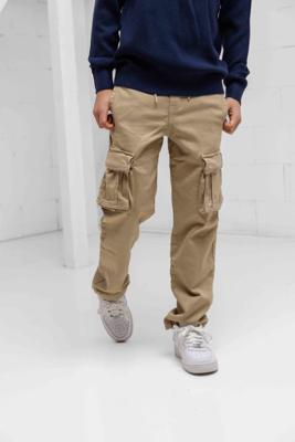 Vingino Claudio Loose Jeans Kids Beige - Maat 128 - Kleur: Beige | Soccerfanshop