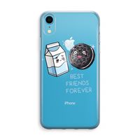 Best Friend Forever: iPhone XR Transparant Hoesje