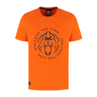 T-Shirt - Oranje - Unleash The Lion - L - Max Verstappen