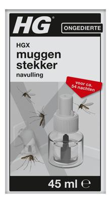 Muggenstekker navulling 45 ml - Hg