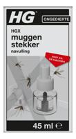 Muggenstekker navulling 45 ml - Hg
