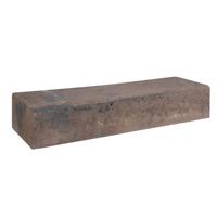 3 stuks! Betonbiels bruin 12x20x60 cm - Gardenlux