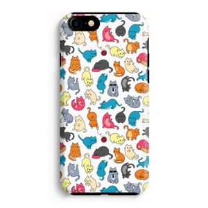 Kleurrijke katten: iPhone 7 Tough Case