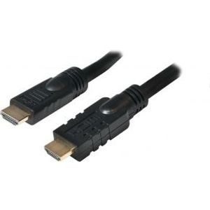 LogiLink CHA0015 HDMI kabel 15 m HDMI Type A (Standaard) Zwart