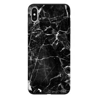 Zwart Marmer 2: iPhone XS Max Tough Case