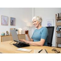 Trust Cyclone | Laptop Cooling Stand | 2 Ventilatoren | USB-voeding | Aanpasbare kantelen | max 16 inch