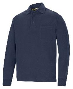 Snickers Workwear 2712 Rugby shirt - donkerblauw - maat L