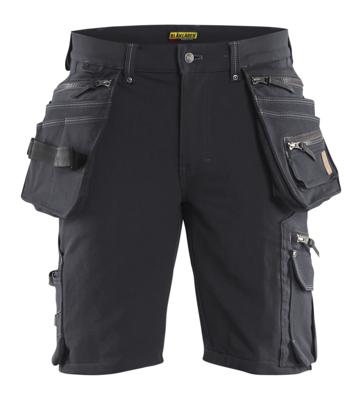 Blåkläder Short 4-weg stretch X1900 19881644 | Donkergrijs/Zwart | Maat 54 - 7330509687765