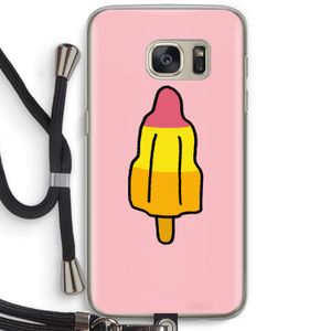 Raketijsje: Samsung Galaxy S7 Transparant Hoesje met koord
