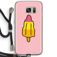 Raketijsje: Samsung Galaxy S7 Transparant Hoesje met koord