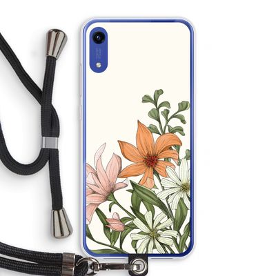 Floral bouquet: Honor Play 8A Transparant Hoesje met koord