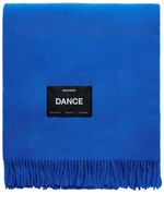 Magniberg couverture en laine vierge à patch logo - Bleu