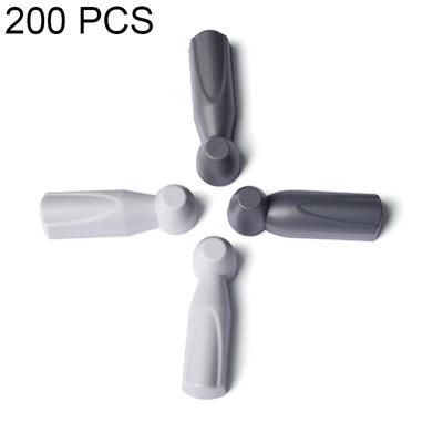 200 stuks HTG-005 kleine hamer anti-diefstal magnetische sluiting EAS anti-diefstal geluid en magnetische knoplabel voor supermarkt grondstoffen will