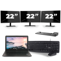 HP ZBook 15u G3 - Intel Core i7-6e Generatie - 15 inch - 16GB RAM - 256GB SSD - Windows 11 + 3x 22 inch Monitor HP ZBook 15u G3 - Intel Core i7-6e Generatie - 15 inch - 16GB RAM - 256GB SSD - Windows 11 + 3x 22 inch Monitor