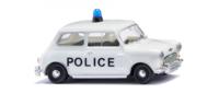 Wiking 0226 07 H0 Hulpdienstvoertuig Mini Politiewagen Morris Mini-Minor - thumbnail
