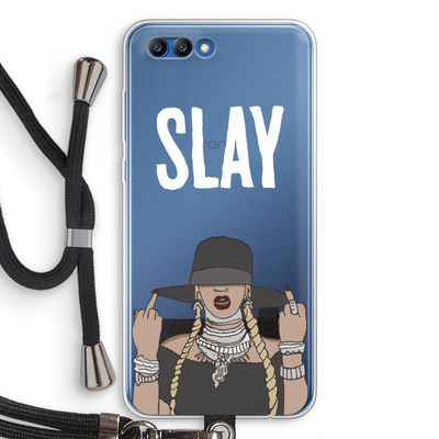 Slay All Day: Honor 10 Transparant Hoesje met koord