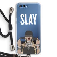 Slay All Day: Honor 10 Transparant Hoesje met koord