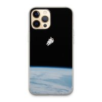Alone in Space: iPhone 13 Pro Max Transparant Hoesje