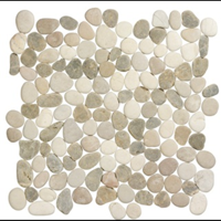 Terre d&apos;Azur Stone Pebbles Mix Beige 30x30 cm