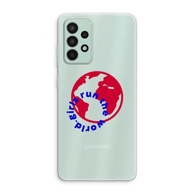 Run The World: Samsung Galaxy A52s 5G Transparant Hoesje