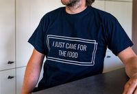 T-shirt mannen donkerblauw Achterkant M