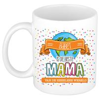 Naam mok mama Babet - wit - de beste - keramiek - 300 ml - Moederdag/verjaardag