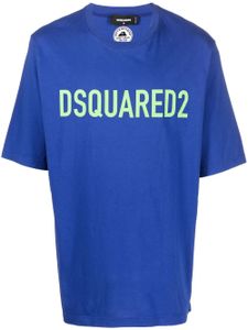 DSQUARED2 t-shirt à logo imprimé - Bleu