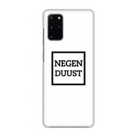 Negenduust vierkant: Volledig geprint Samsung Galaxy S20 Plus Hoesje