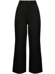 Nanushka pantalon Vidia à coupe droite - Noir