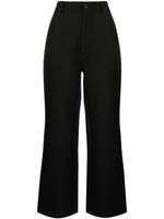 Nanushka pantalon Vidia à coupe droite - Noir