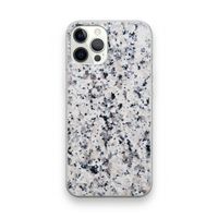 Gespikkelde marmer: iPhone 12 Pro Transparant Hoesje Gespikkelde marmer: iPhone 12 Pro Transparant Hoesje