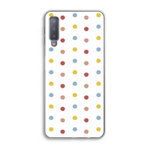 Bollen: Samsung Galaxy A7 (2018) Transparant Hoesje