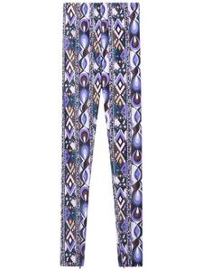 PUCCI legging à imprimé Rombi - Violet