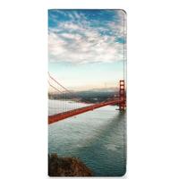 Samsung Galaxy A22 5G | Book Cover | Golden Gate Bridge